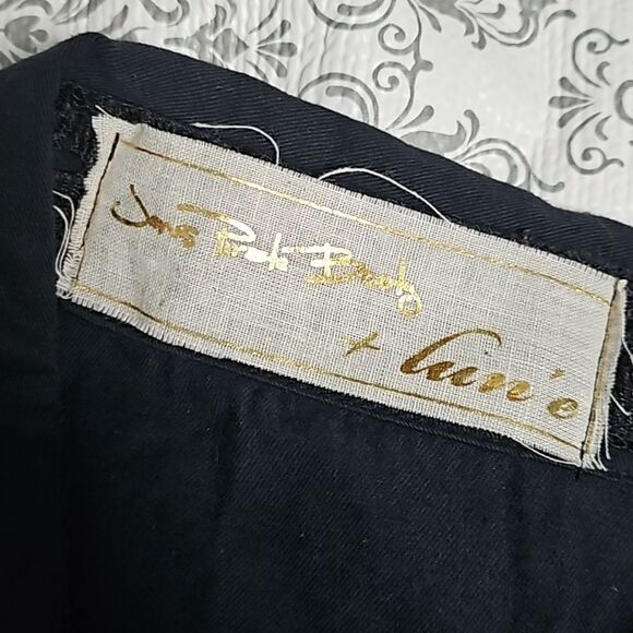 Jens Pirate Booty Black Industrial Military Button Down Shirt - Picture 6 of 10